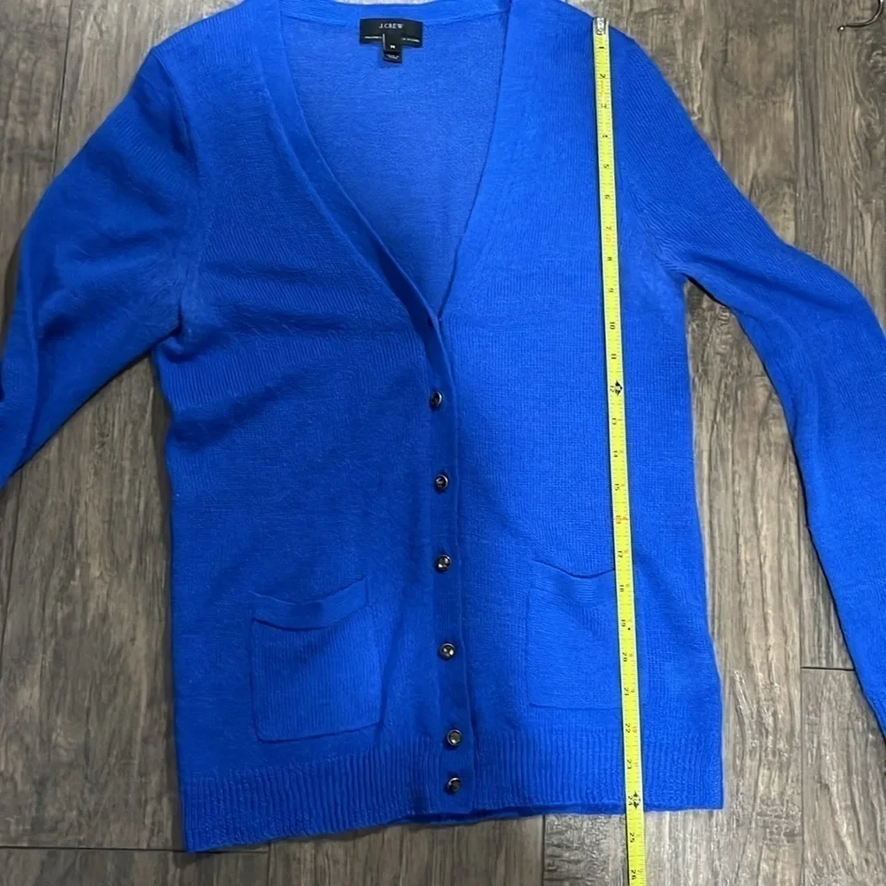 J. Crew Bling Button Alpaca Merino Cardigan